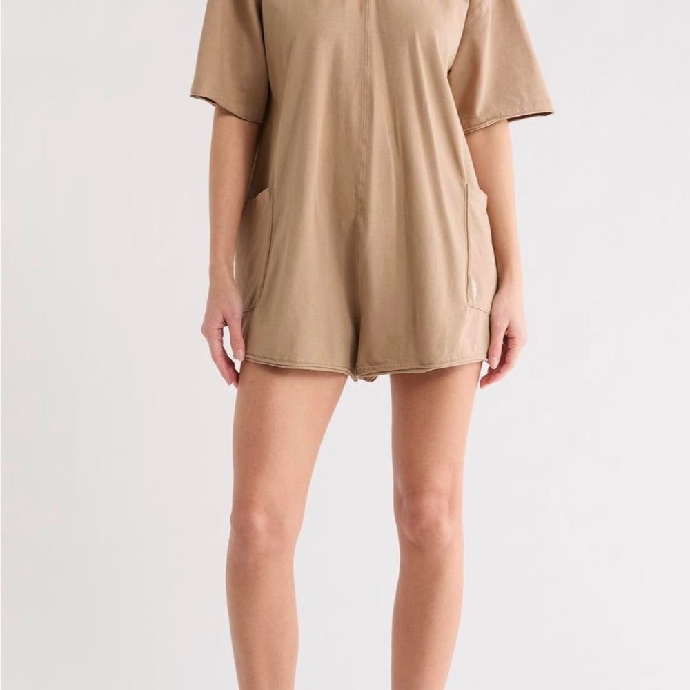 NWT ($60) Free People Movement Hot Shot Tee Romper